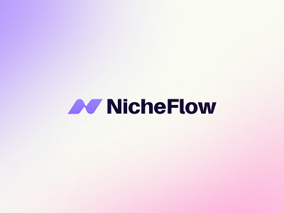 NICHEFLOW - LOGO DESIGN a logo branding connection design graphic design identity illustration logo logo design logos logotype m logo startup logo tech ui z logo