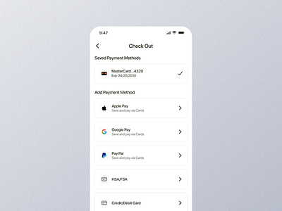 Check Out Mobile App Ui app checkout checkout app checkout dashboard checkout design checkout details checkout experience checkout interface checkout mobile checkout option checkout page checkout screen checkout setting checkout ui checkout view graphic design mobile screen ui uikits