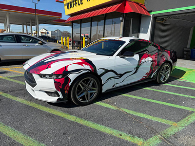 Street Pulse Wrap Design automotivedesign autostyling cardesign cargraphics carlovers carwrap creativewraps customgraphics customwrap designerlife dribbbledesign graphicwrap mustangwrap standoutdesign streetstyledesign vehiclewrap vinylwrap wrapculture wrapdesign wraplife