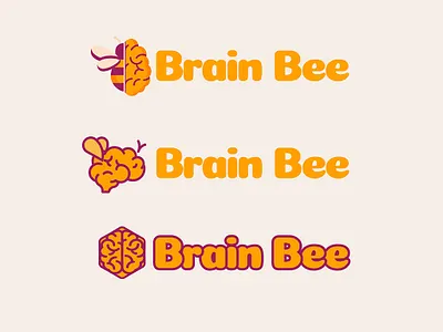 Logo design: Croatian Brain Bee competition branding design graphic design illustrations logo ui ux vector