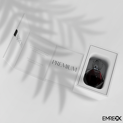 3D Perfume Box 3d blender3d cg draw drawing render