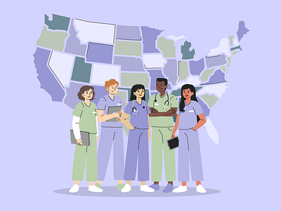 Web Illustration branding design doctor graphic design hospital illustration medical remote vector webillustration