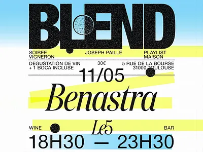 Bold Poster for Wine Event brutal style creative branding design grid editorial style event branding expressive layout graphic layout grunge texture minimal color poster design retro vibe type treatment typographic contrast typography urban design vintage poster visual rhythm wine poster