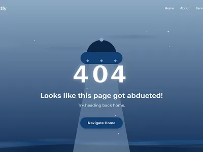 404 Error Page 404 404 error page design development error error page ui user interface web design web development website
