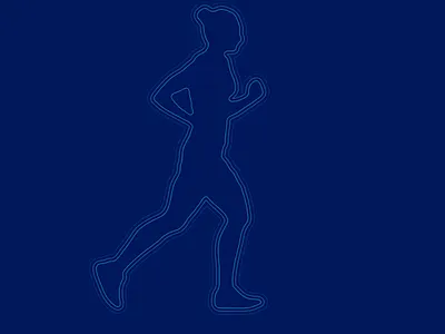 Running series - isolines 1 animation cavalryapp loop motion motion design motion graphics