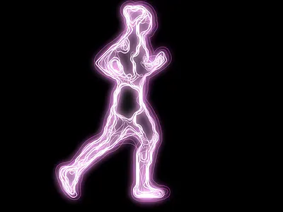 Running series - isolines 3 animation cavalryapp loop motion motion design motion graphics
