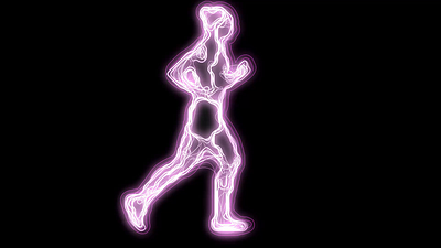 Running series - isolines 3 animation cavalryapp loop motion motion design motion graphics