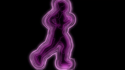 Running series - isolines 4 animation cavalryapp loop motion motion design motion graphics