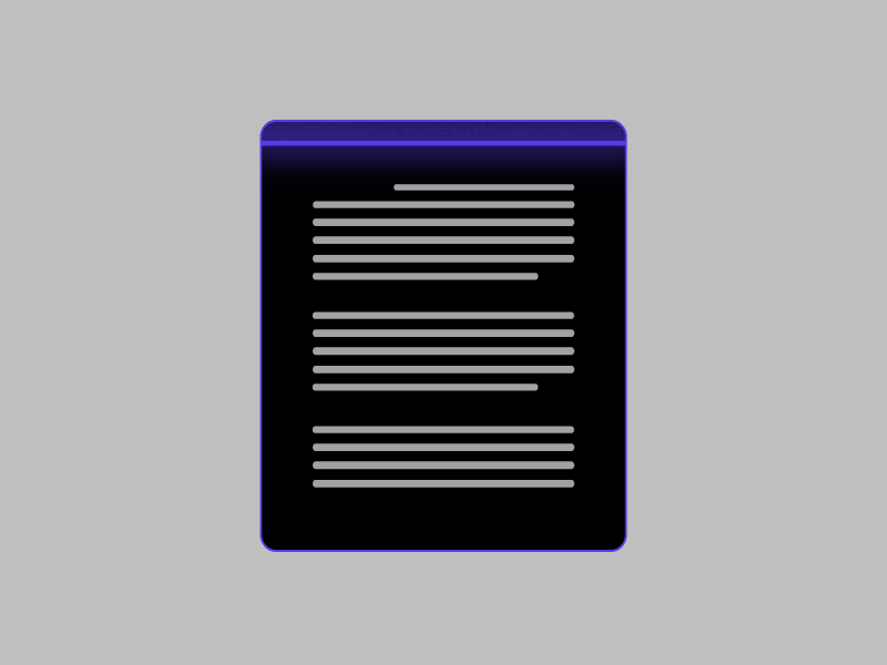 Document Scan Animation animation asset document graphic design motion graphics product design rive scan scanning ui ux design
