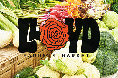 Lloyd Farmers Market art directin brand design brand identity branding creative direction graphic design logo visual design