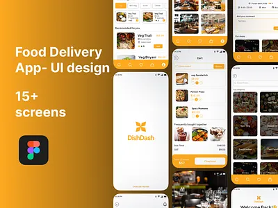 Food App- Modern UI design figma figmadesign foodapp foodapplication foodcheckoutpage fooddelivery fooddetails foodeliveryapp foodesign foodmobileapp foodscreens graphic design homepage mobileapp mobileapplication ui uidesign uxui