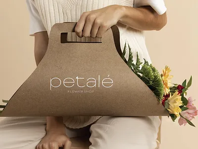 PETALÉ — Modern Elegance in Bloom branding design graphic design icon illustration logo minimal vector