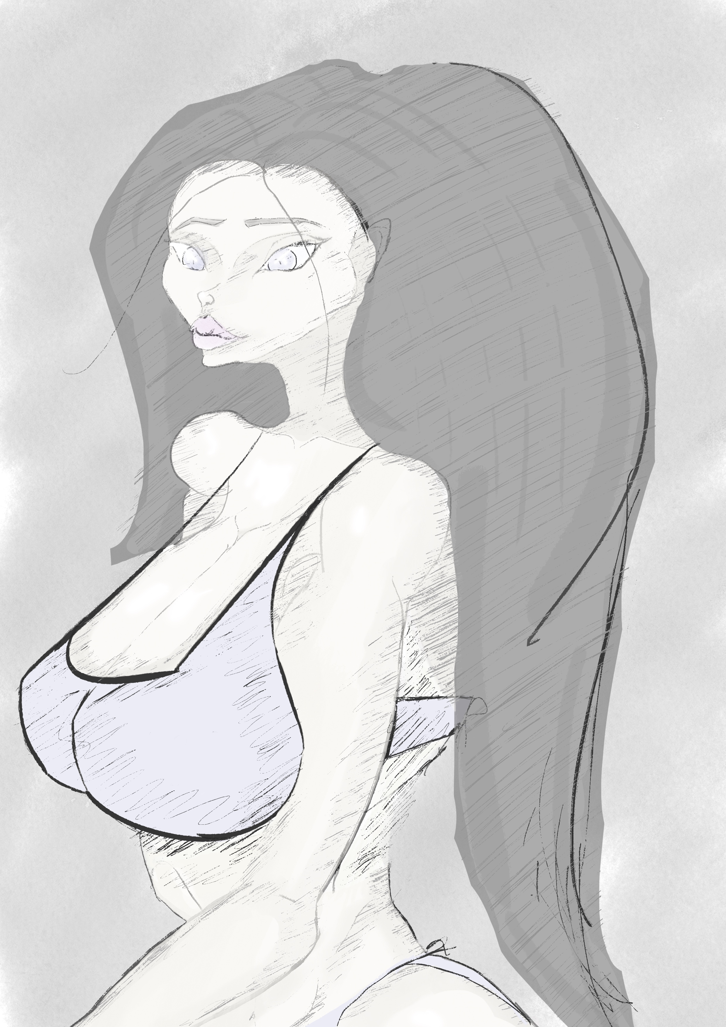 Beach Model 42 digital art model sexy swimsuit women