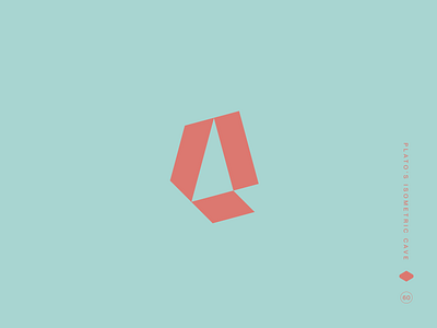 Plato's Isometric Cave abstract cave design cave entrance mark cave of shadows digital parable mark game startup screen game world entry isometric cave isometric geometry isometric illusion low poly cave metaphysical branding mind bending logo minimal game logo mysterious entrance new indie game philosophical symbol platonic reference simple 3d illusion symbolic portal video game icon