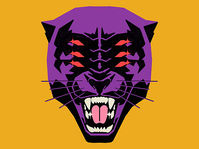 腐った MM* book cartoon cd character cover design graphic design illustration music panther skull vector vintage vinyl