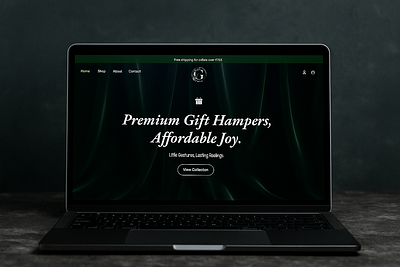 Gift Shop Ecommerce Website - Giftyaari brand website branding business website design figma graphic design logo luxury branding modern ui startup design wordpress development