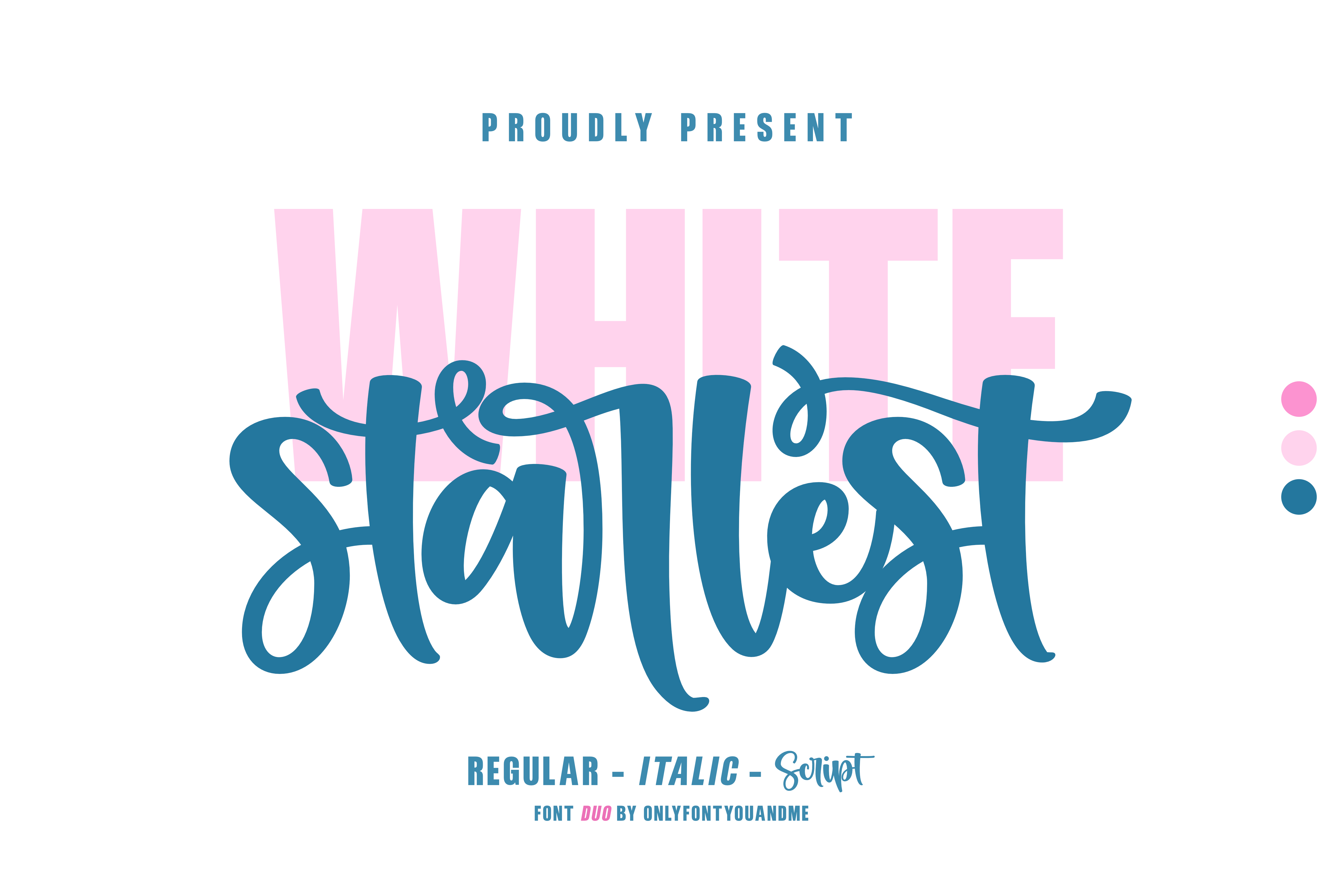 Example of Custom Font Design & Typography