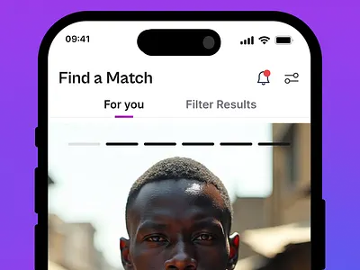 Appstore Shots For Tramatch graphic design ui