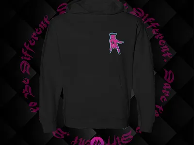 Dare to be different (Merch design) album cover cover art graphic design logo