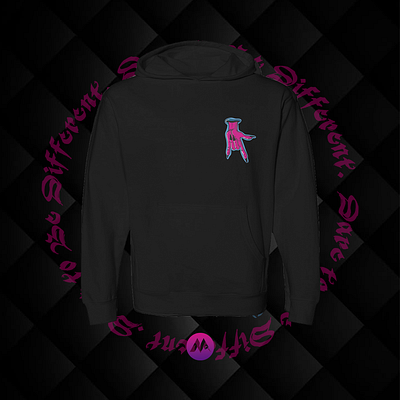 Dare to be different (Merch design) album cover cover art graphic design logo