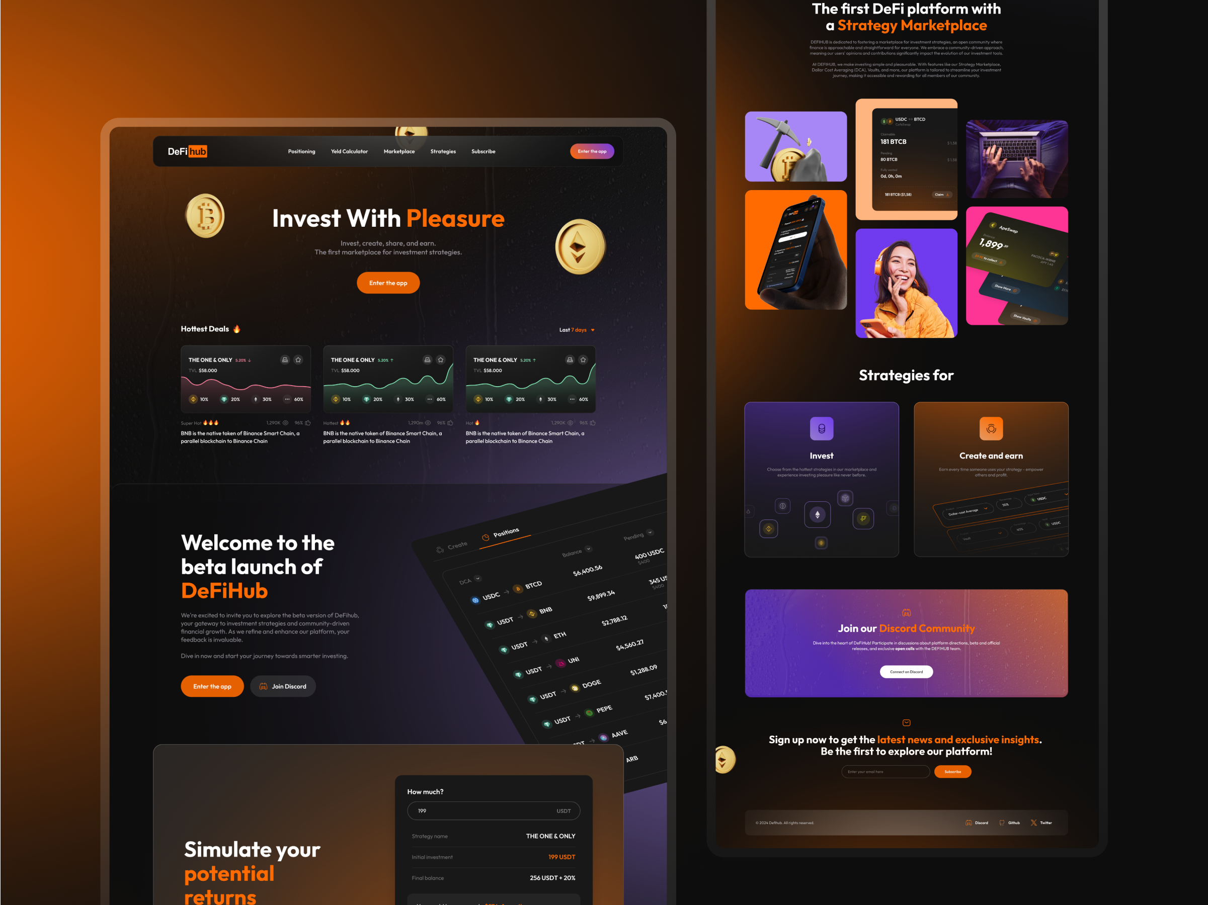 Example of Landing Page Design