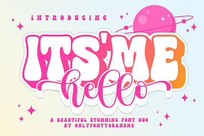 ITSME HELLO design font graphic design illustration logo typography