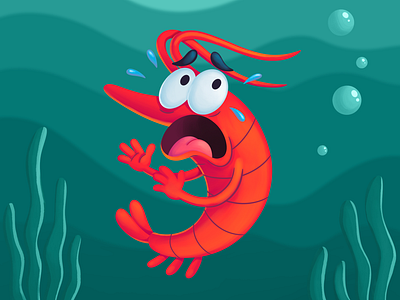 What's going on? cartoon character design culturalart cute cutedrawing freelanceartist funny art illustration kids latinxillustration mexican illustrator mexicanculture mexico openforwork refranilustrado shrimpcharacter