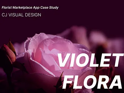 Florist Marketplace App Case Study app design cleanui conceptapp deliveryapp designshowcase ecommerceui figma figmadesign floraldesign florist app marketplaceapp mobile design ui ui app userinterface uxcasestudy