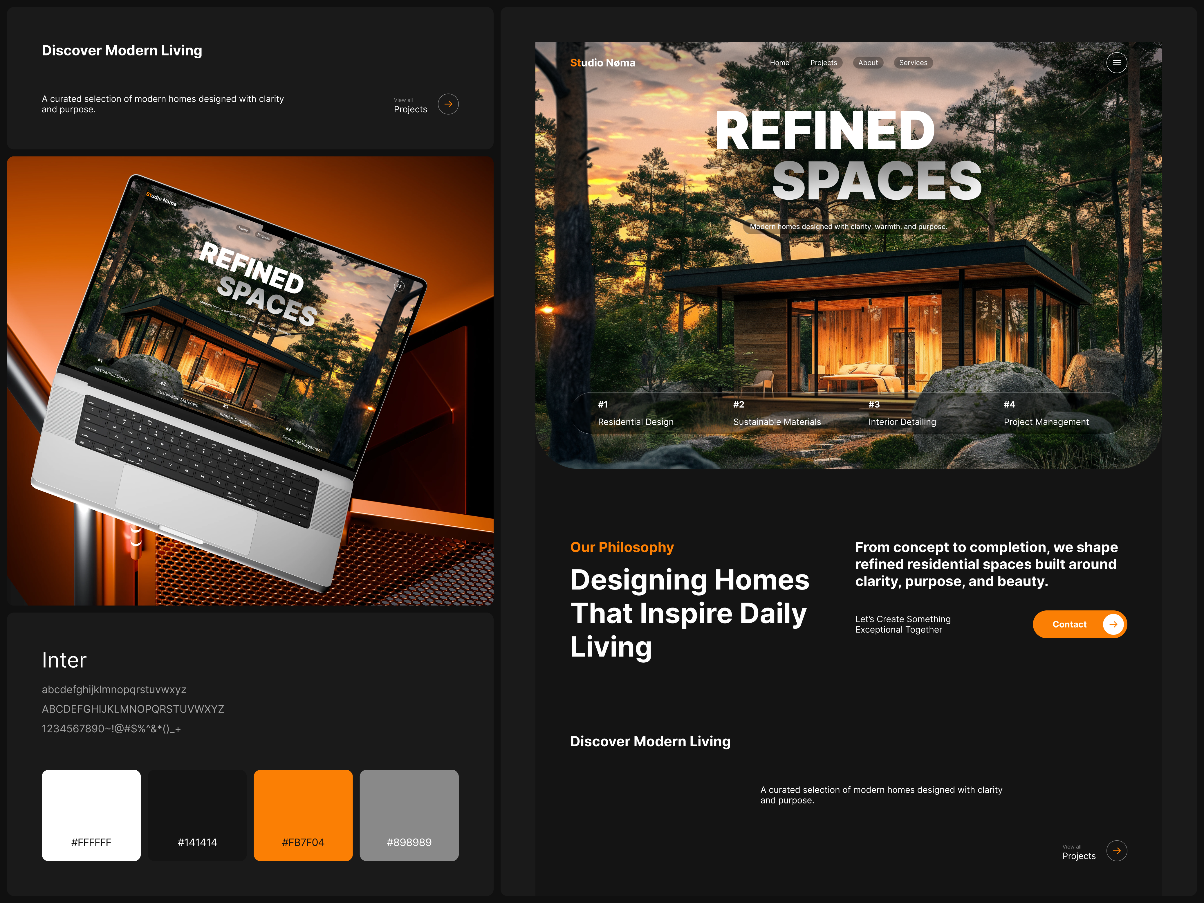 Example of Landing Page Design