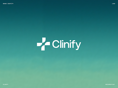 Clinify Healthcare Brand identity brand book branding design health care identity illustration logo medical modern logo typography ui visual identity