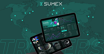 SUMEX: Modern Website UI 3d animation branding design designinspiration graphic design icondesin illustration logo luxery sumex trading ui ux vector website
