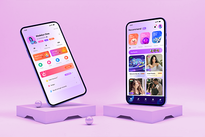 Voice Chat Room App android app app ui audio chat room app buy plan chat app chat room chat room app dating dating app design datingapp gaming gaming site live streaming online dating profile social media tinder voice assistant voice chat app design