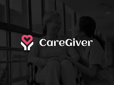 Clean & Friendly Logo for a Care Services Platform branding care services caregiver clean design compassion empathy healthcare logo concept logo design logo inspiration professional logo warm logo