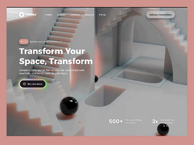 Website for interior design animation home interior deisgn landing page motion deisng office website animation website design website interior