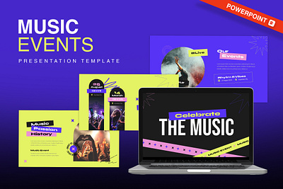 Music Event Presentation branding music festival ppt presentation