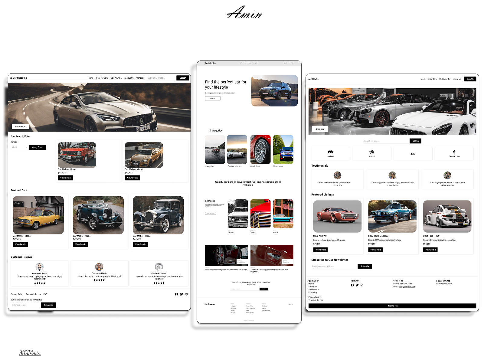 Axom – Modern Multipage Website UI Design & Development animation automotive website figma frontend graphic design html css js landing page modern ui personal project portfolio website responsive design ui ui design ux design web design web development