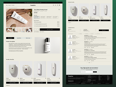 Product Details Page Design branding e commerce modern design ui ux web web design