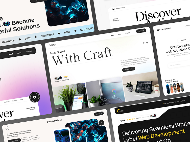 🚀 Creative Hero Section Designs for Web & SaaS Projects by MC-UIUX for ...