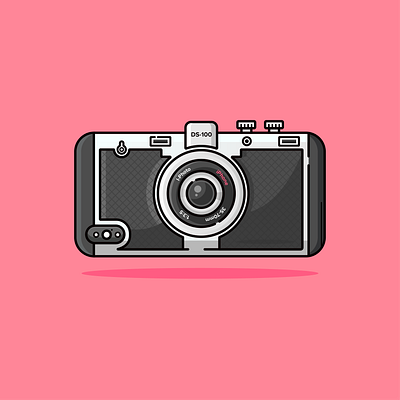 Emily in Paris camera art artwork branding camera emily in paris graphic design icon illustration netflix paris photography tools ui