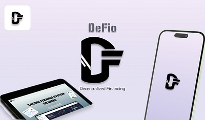 DeFio - App Icon/Logo Concept - Day 5 of Daily UI app icon app icon design app icon logo branding design graphic design icon design illustration logo logo design ui ui design ui ux vector web design