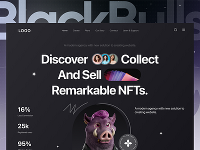 NFT marketplace website ui design binance blokchain crypto cryptocurrency design e commerce finance marketplace nft nft marketolace onlineshop ui ui design ux web design web3