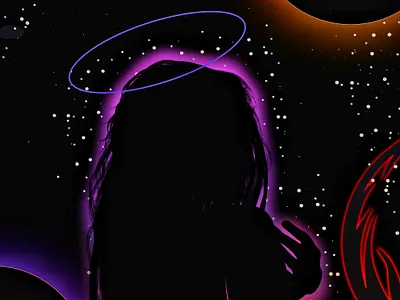 Magic Space Illustration 🌌 graphic design illustration recommendations recommended vector арт иллюстрацияслюдьми цифроваяиллюстрация цифровойдизайн цифровойрисунок