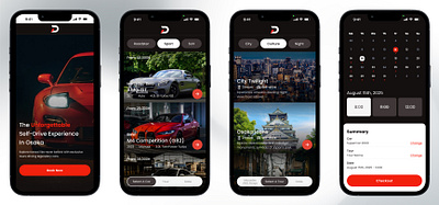Luxury Cars Tours - Mobile App