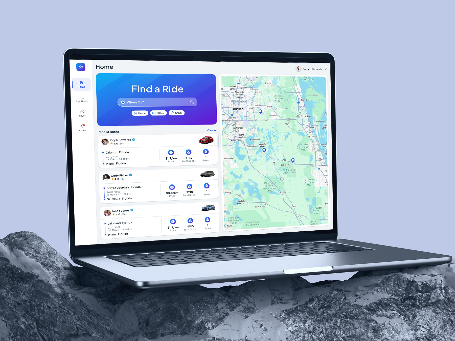 QUICKPool - Trusted carpool companion car pool car sharing cross platform design custom design design material design mobile app design responsive design ui ux web application design