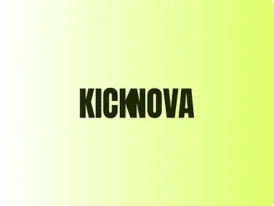 Timeless and Modern Logo Design for KICKNOVA by Logomint brand brand guidlines brand identity branding graphcs graphic design logo logo design logo designer logotype motion graphics sneakers sport sport brand vector visual identity wordmark