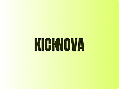 Timeless and Modern Logo Design for KICKNOVA by Logomint brand brand guidlines brand identity branding graphcs graphic design logo logo design logo designer logotype motion graphics sneakers sport sport brand vector visual identity wordmark
