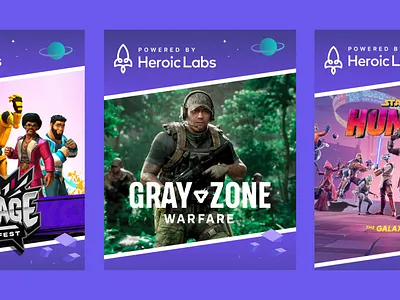 Social media posts for games company illustration instagram post social media website