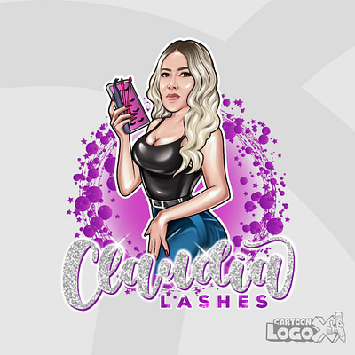 Custom Lash Logo for Cemadin Li Lashes – Portrait Branding boldbranding branding cartoonlogox creativelogodesign customcartoonlogo dribbbledesigners dribbbleshowcase eyelashlogo femalemascotlogo glamlogodesign graphic design lashartistlogo lashbranding lasvegasbeautylogo logo logoforlashtech makeupartistlogo mascotlogo portraitlogodesign smallbusinessbranding
