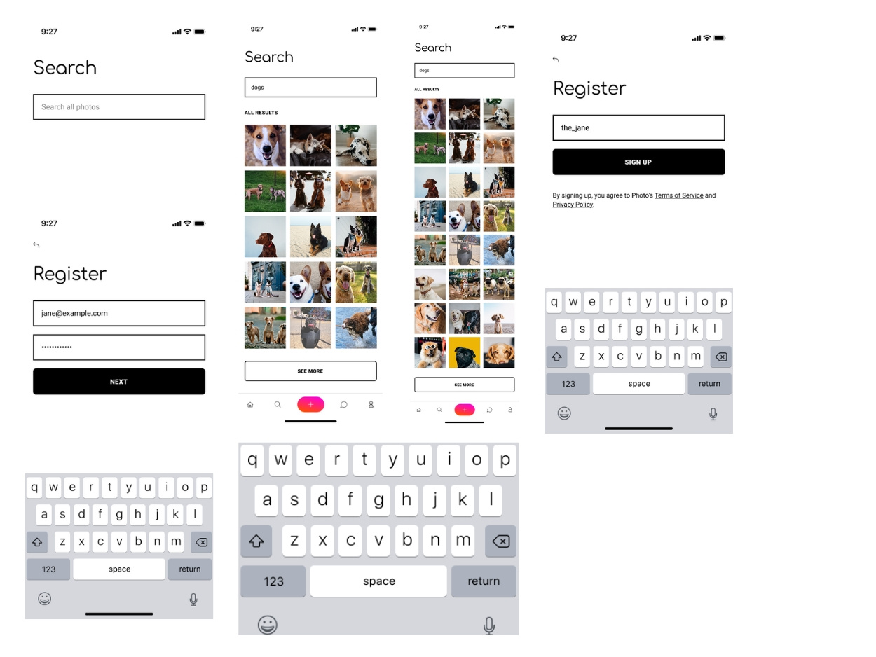 Clean Login Page with Social Media Integration authentication screen dark mode figma login screen mobile app ui design ux inspiration