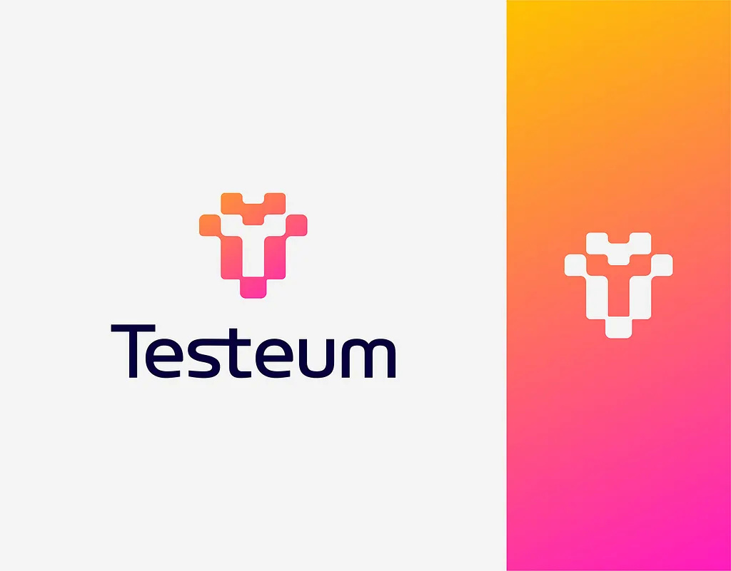 Example of Testeum logo designs